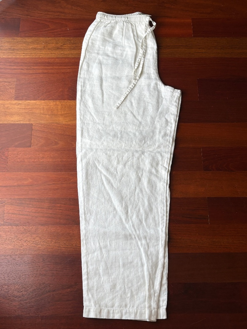John Paul Richard Linen Drawstring Pants - Picture 4 of 10